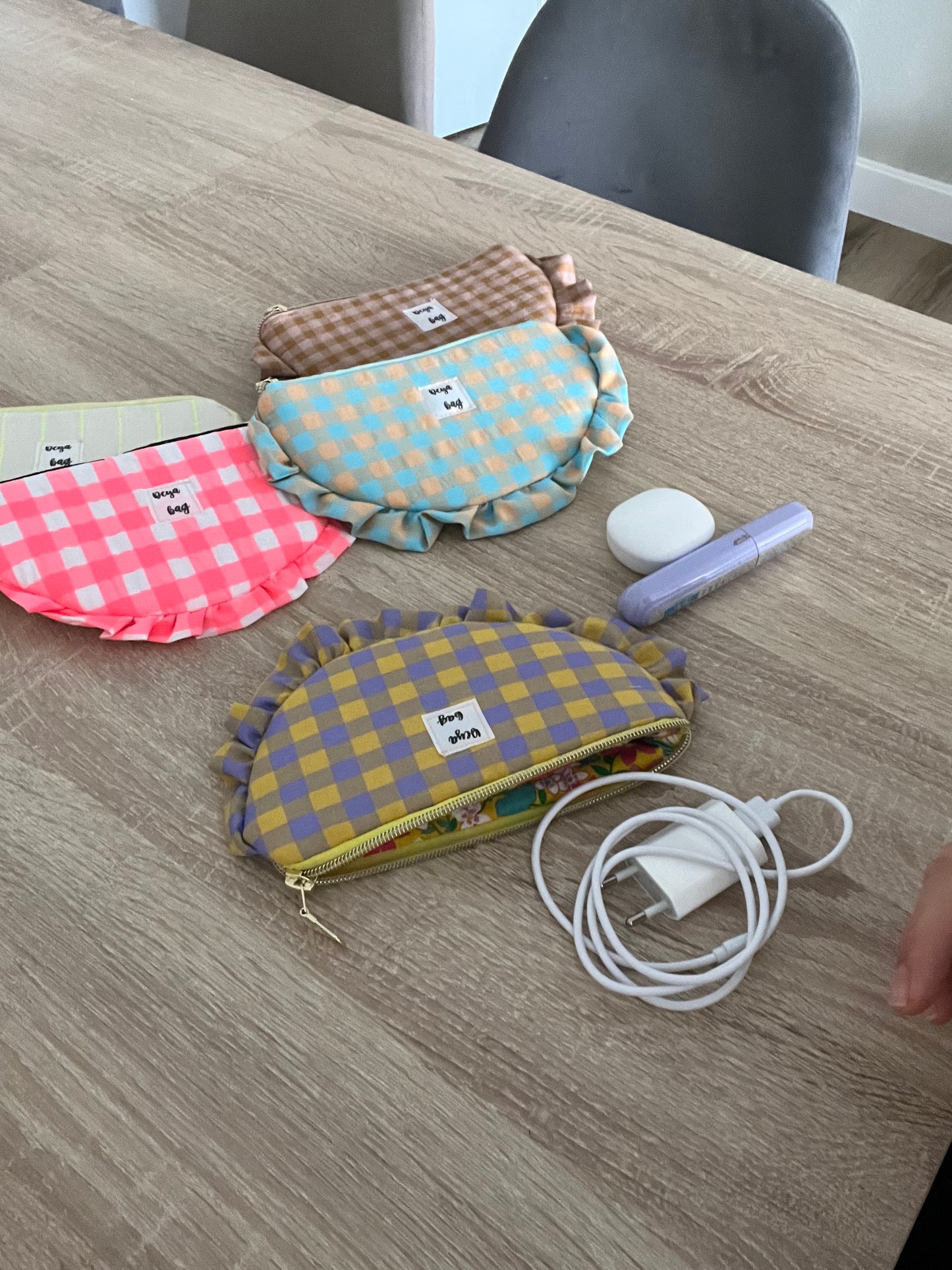 Mini neceser media luna